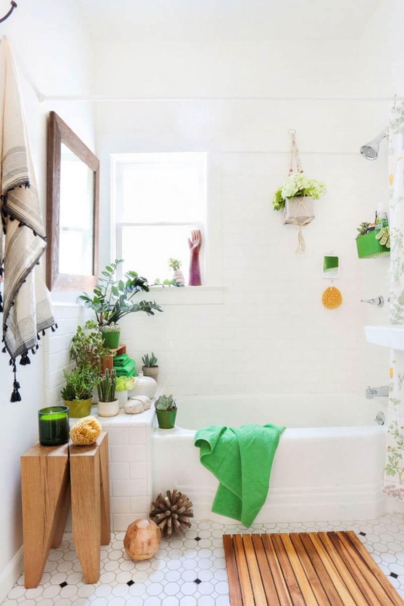 20 best ideas to make your own bathroom plant shelves - 165