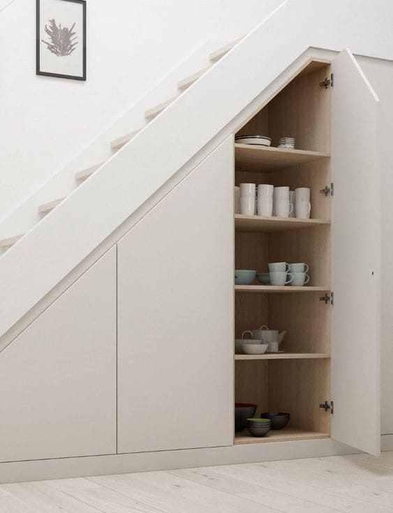 20 creative storage ideas under your stairs - 81