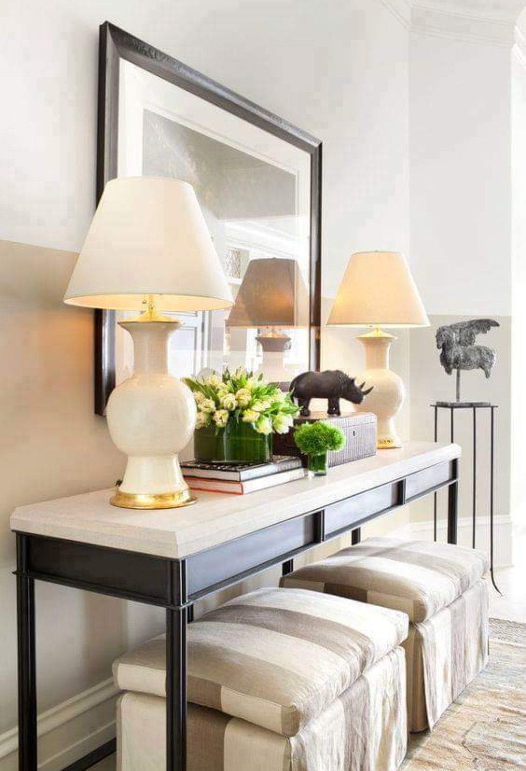 23 creative console table ideas you will love - 85