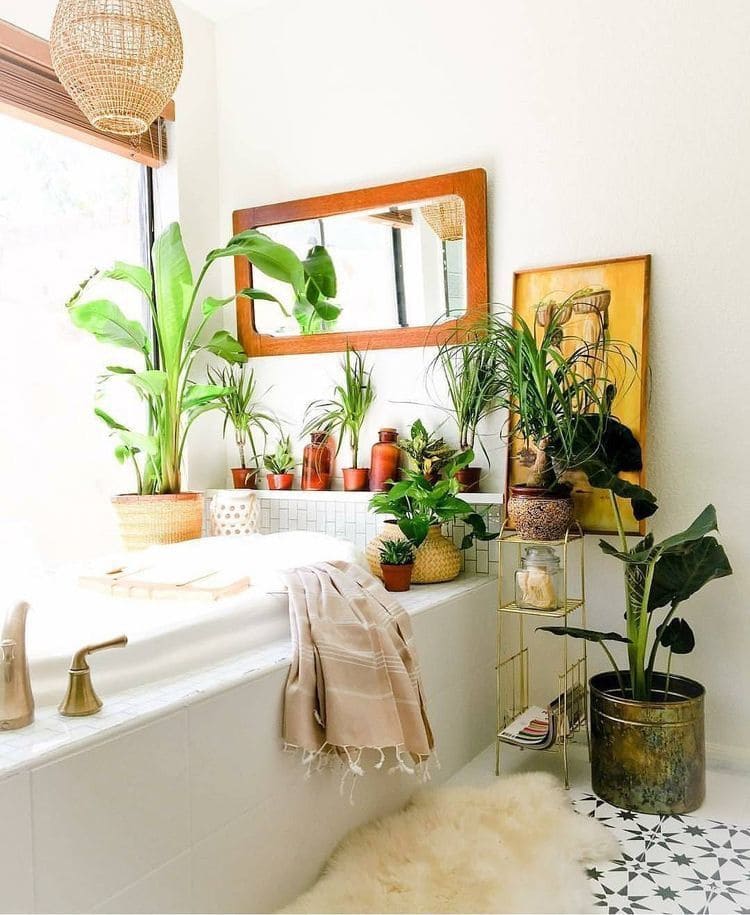 20 best ideas to make your own bathroom plant shelves - 149