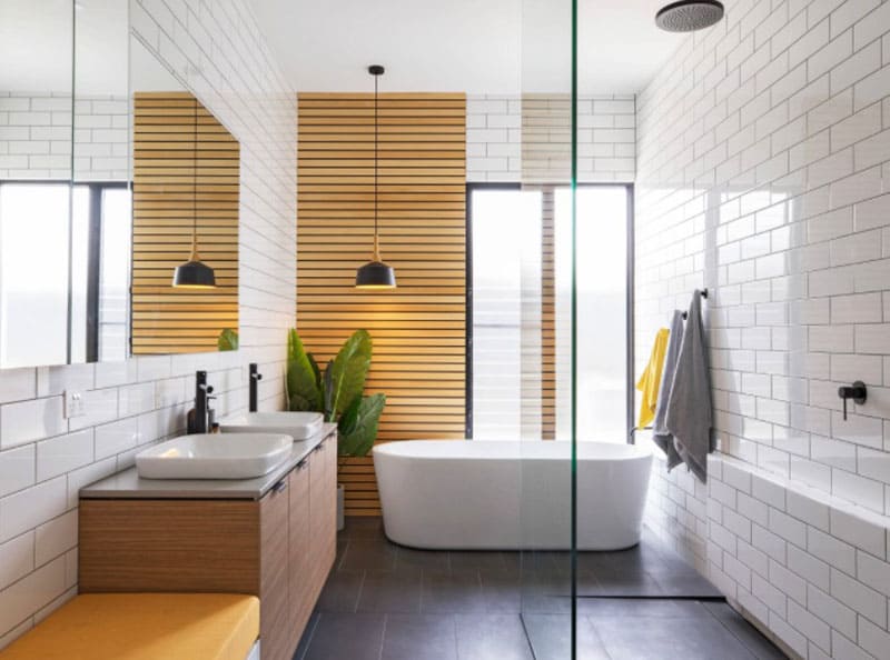 30 Refreshing ideas for bathroom decor with plants - 71