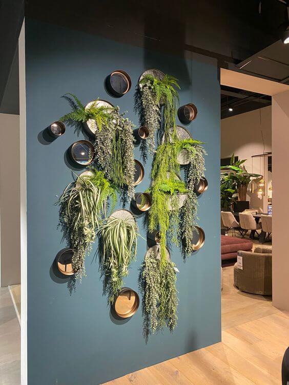 35 eye-catching indoor wall decor ideas with plants that will inspire you - 225