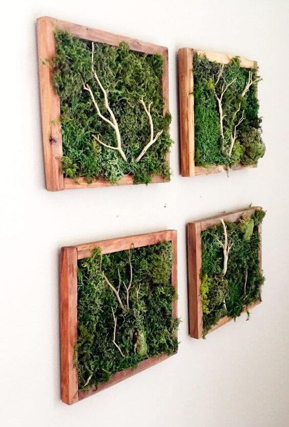 35 eye-catching indoor wall decor ideas with plants that will inspire you - 239