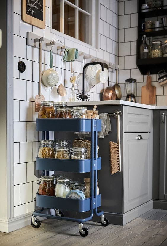 25 creative kitchen storage ideas - 83