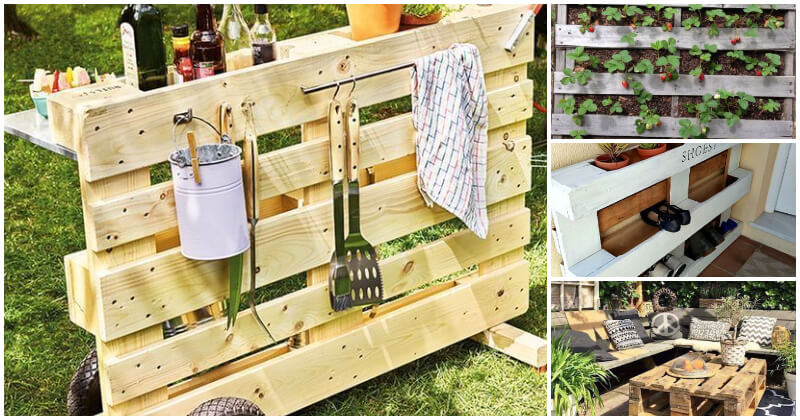 Wooden Pallet Projects For The Home And Garden