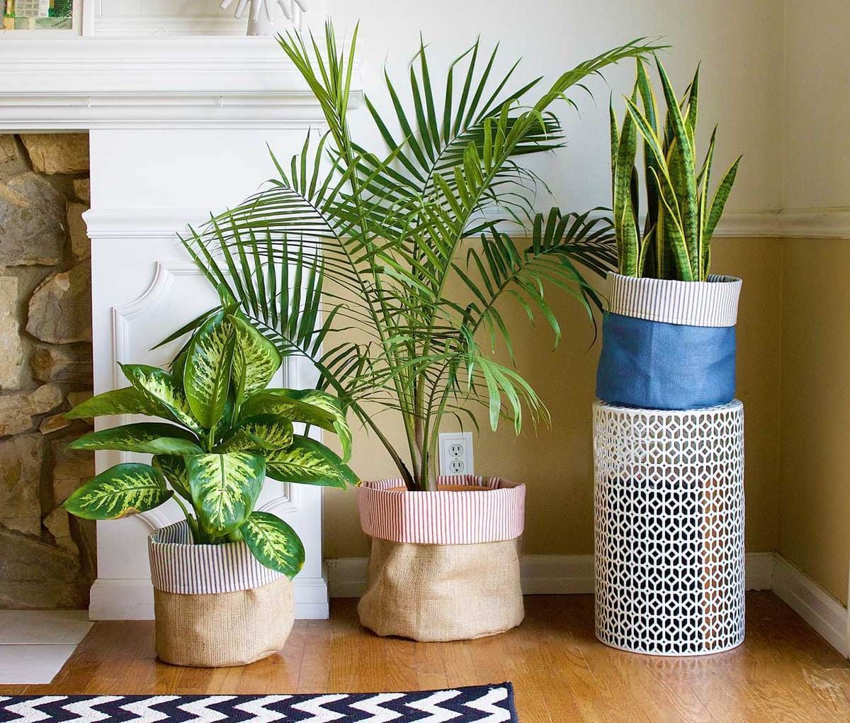 20 eye-catching DIY houseplant pot ideas - 143