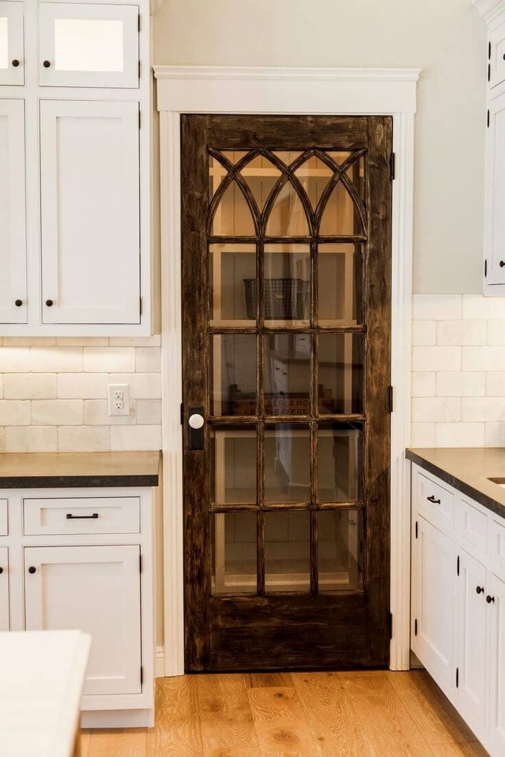 Creative ideas to turn old doors into decorative and useful items in your home - 77