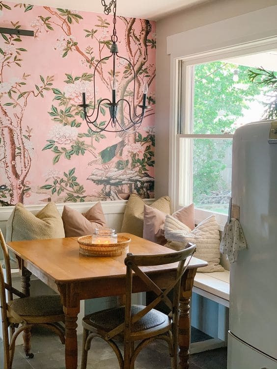 25 appealing floral wallpaper decoration ideas for your rooms - 81