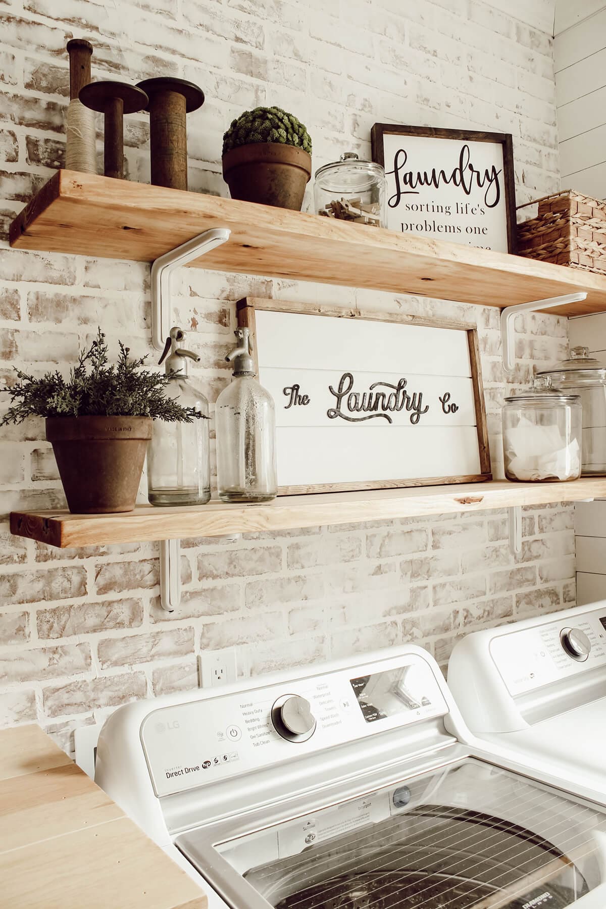29 ideas to decorate your laundry room in vintage style - 67