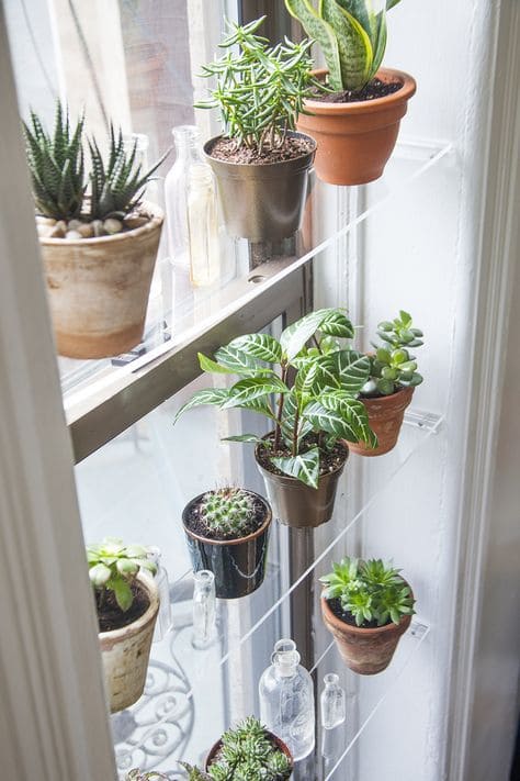 28 beautiful plant shelves for your home - 125