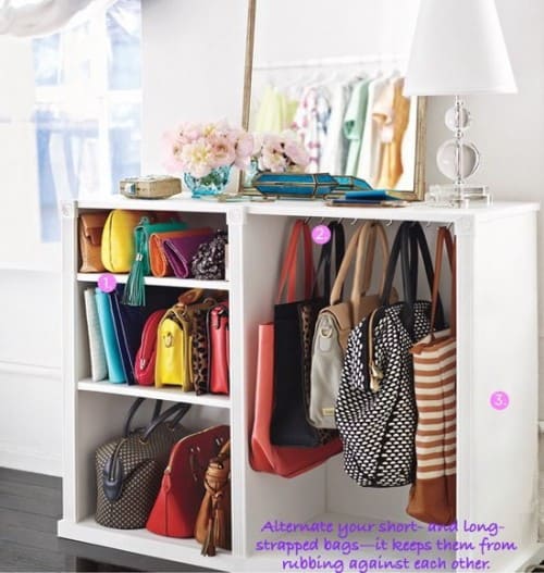 20 bag storage ideas to save your living space - 67
