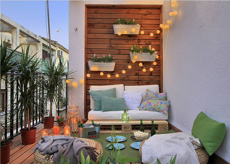 Stunning dreamy balcony ideas to connect with nature - 75