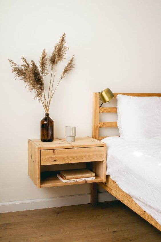 25 inspiring ideas to make your own bedside table - 89