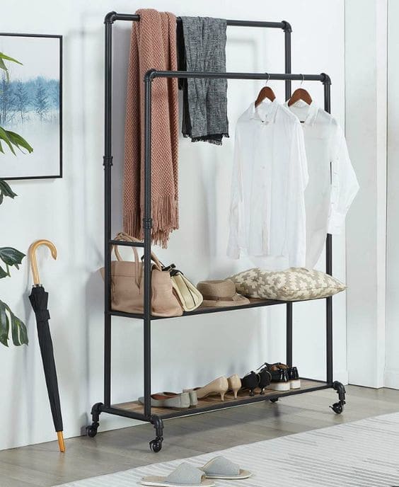 25 clever bedroom storage ideas for clothes - 79