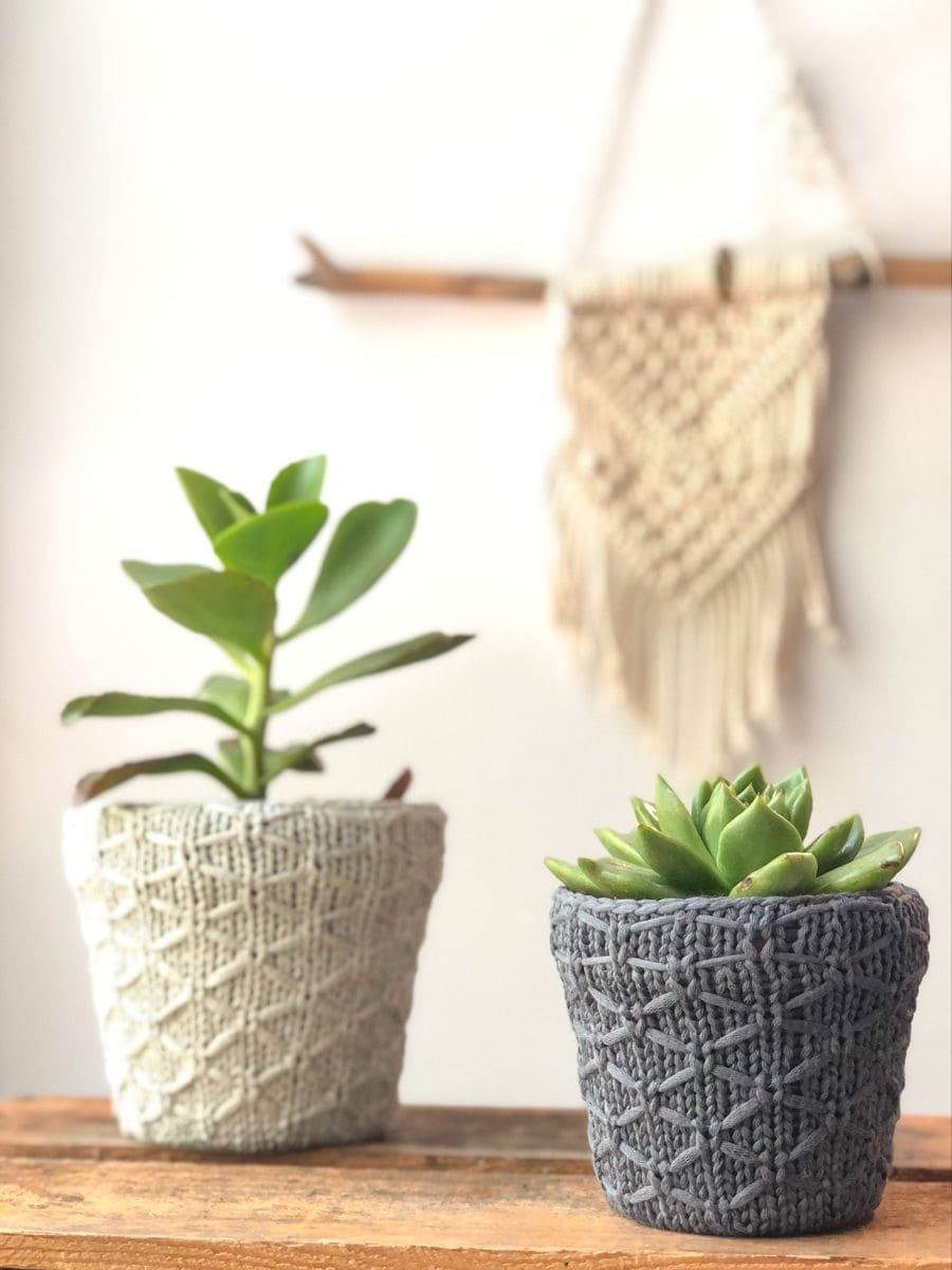 20 eye-catching DIY houseplant pot ideas - 149