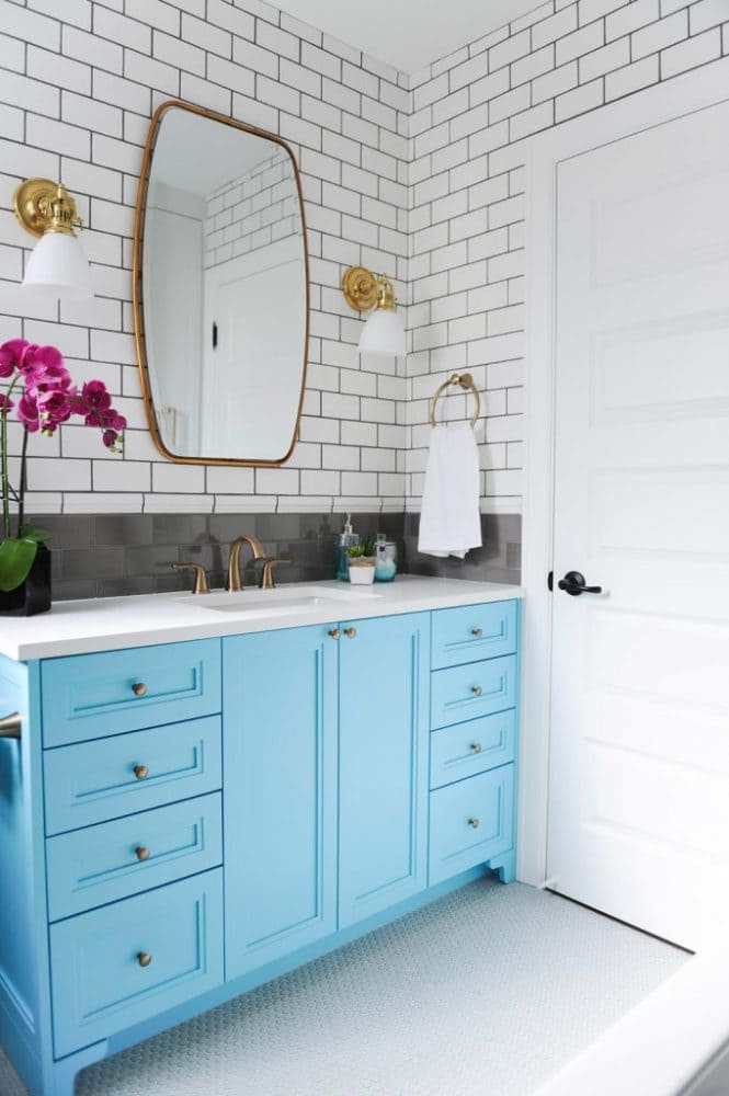 26 Beautiful Bathroom Vanity Designs You'll Fall For - 79