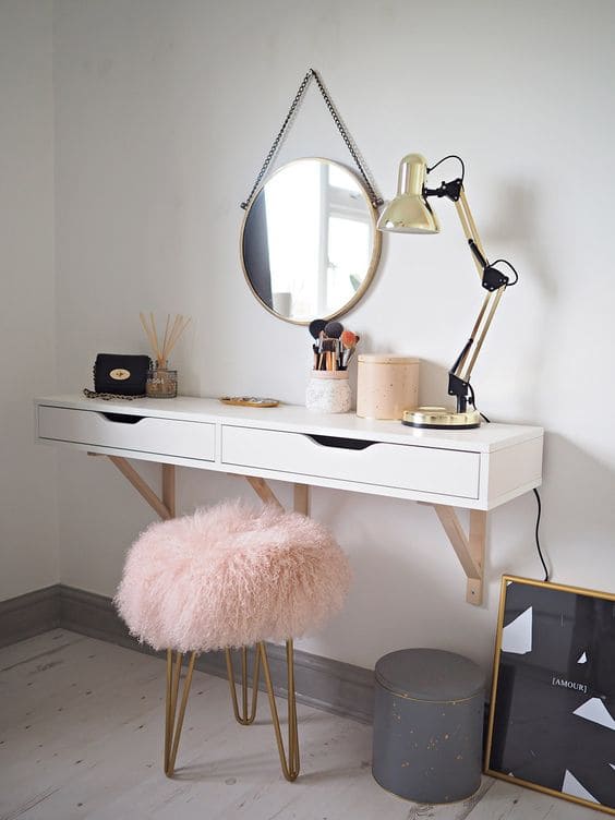 25 beautiful dressing table ideas that girls would fall for - 163