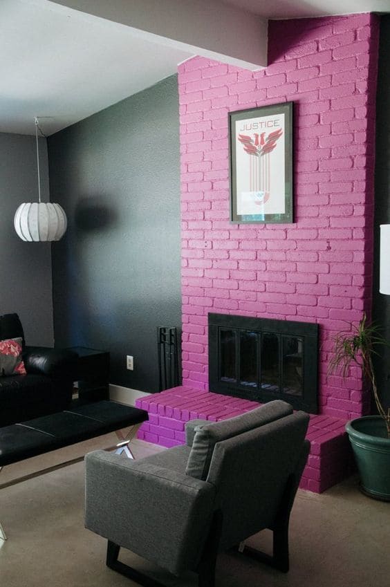 25 vibrant and stunning colorful fireplace ideas - 85
