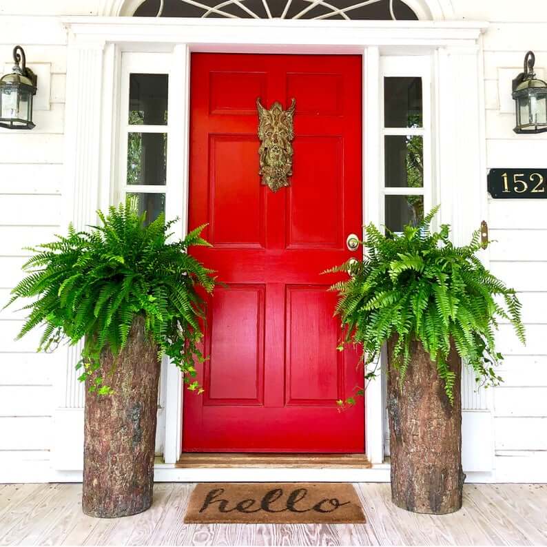 23 pretty front door flower pots to add personality to your home - 79