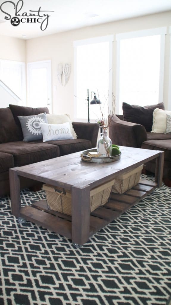 27 creative ideas to make your own coffee tables - 109