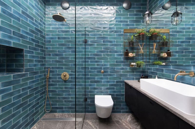 30 Refreshing decorating ideas for your bathroom with plants - 79