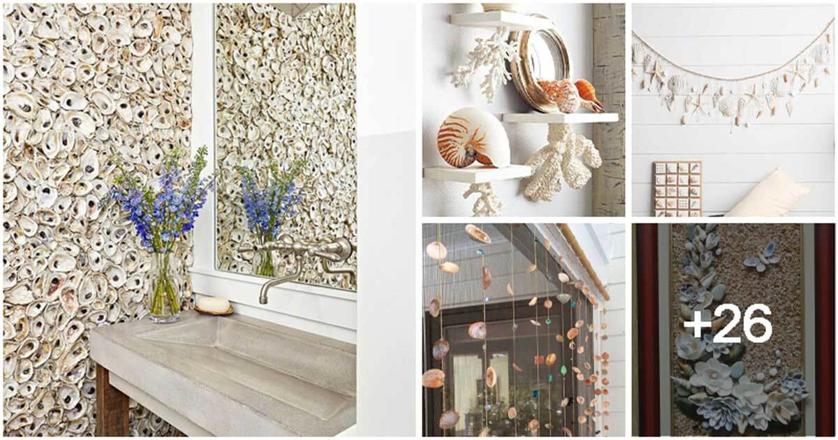 31 DIY Home Decoration Ideas With Seashells