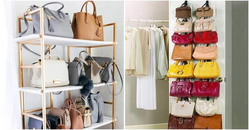 20 bag storage ideas to save your living space