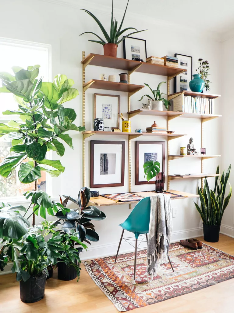 22 perfectly styled plant shelf ideas to decorate your home - 73
