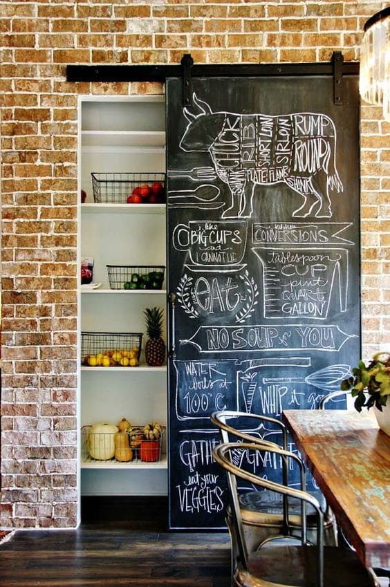 27 creative chalkboard ideas for your kitchen decor - 73