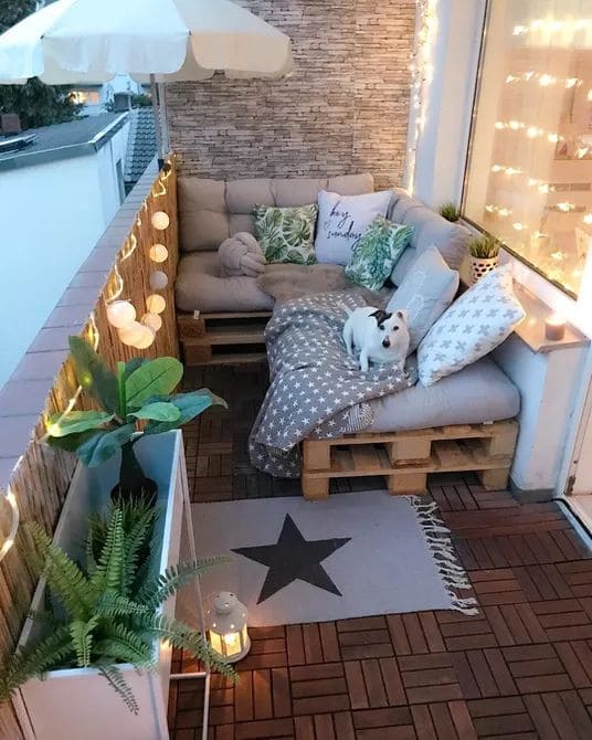 30 beautiful decoration ideas for small balconies - 115
