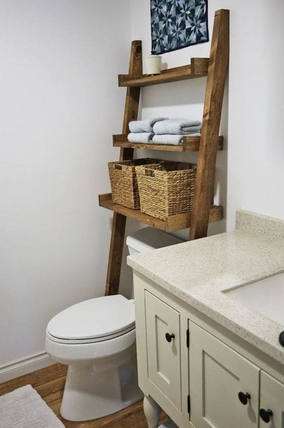 28 smart bathroom storage ideas to continue with your home - 117