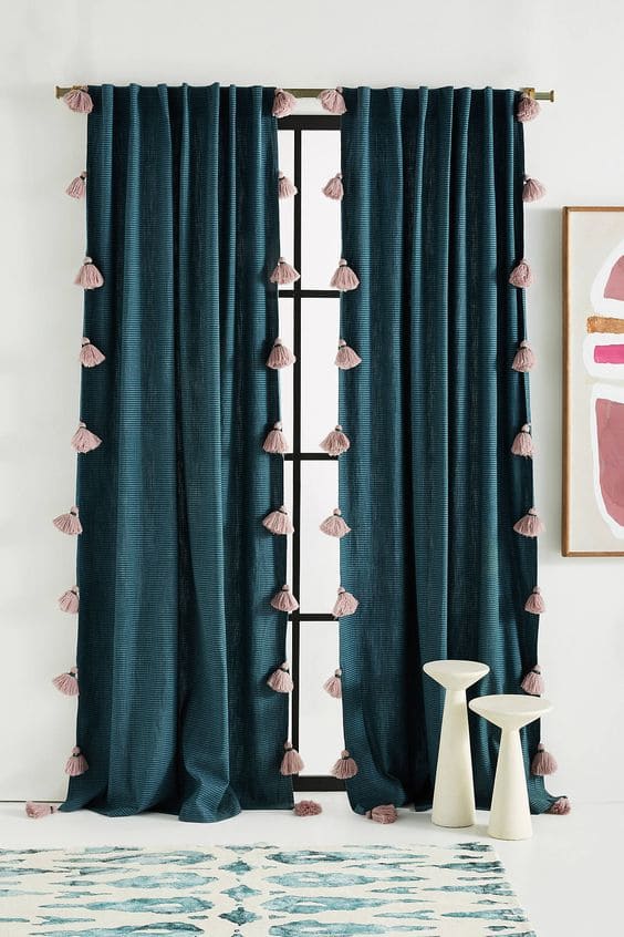 20 creative ideas for living room curtains - 169
