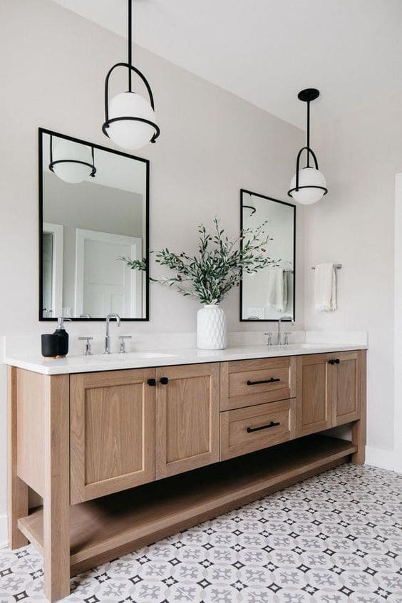 26 Beautiful Bathroom Vanity Designs You'll Fall For - 91