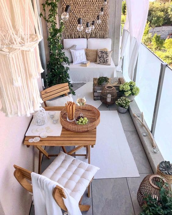 30 beautiful decoration ideas for small balconies - 121