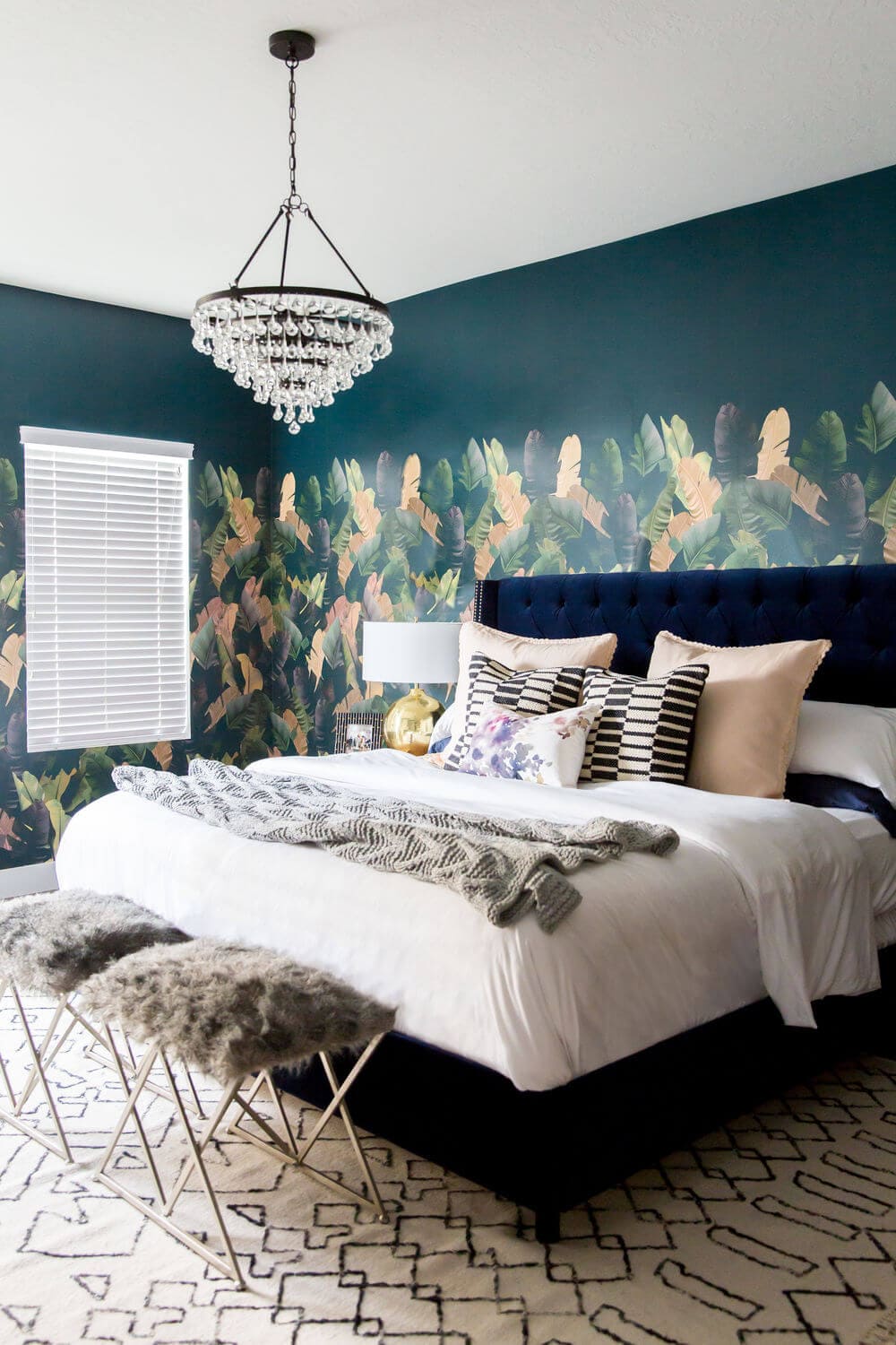 23 of the most appealing bedroom accent wall ideas this year - 75