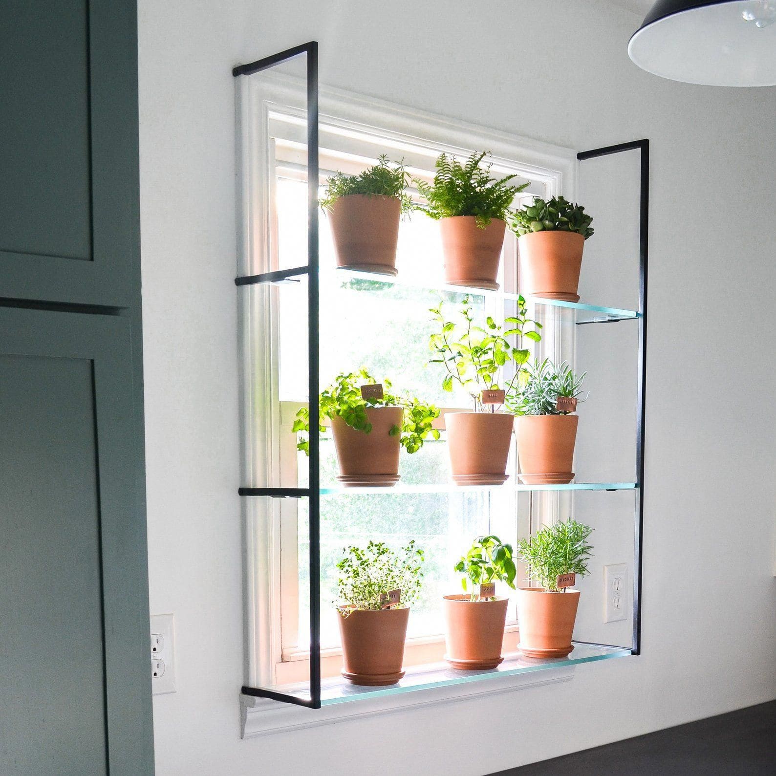 20 best ideas to make your own bathroom plant shelves - 171