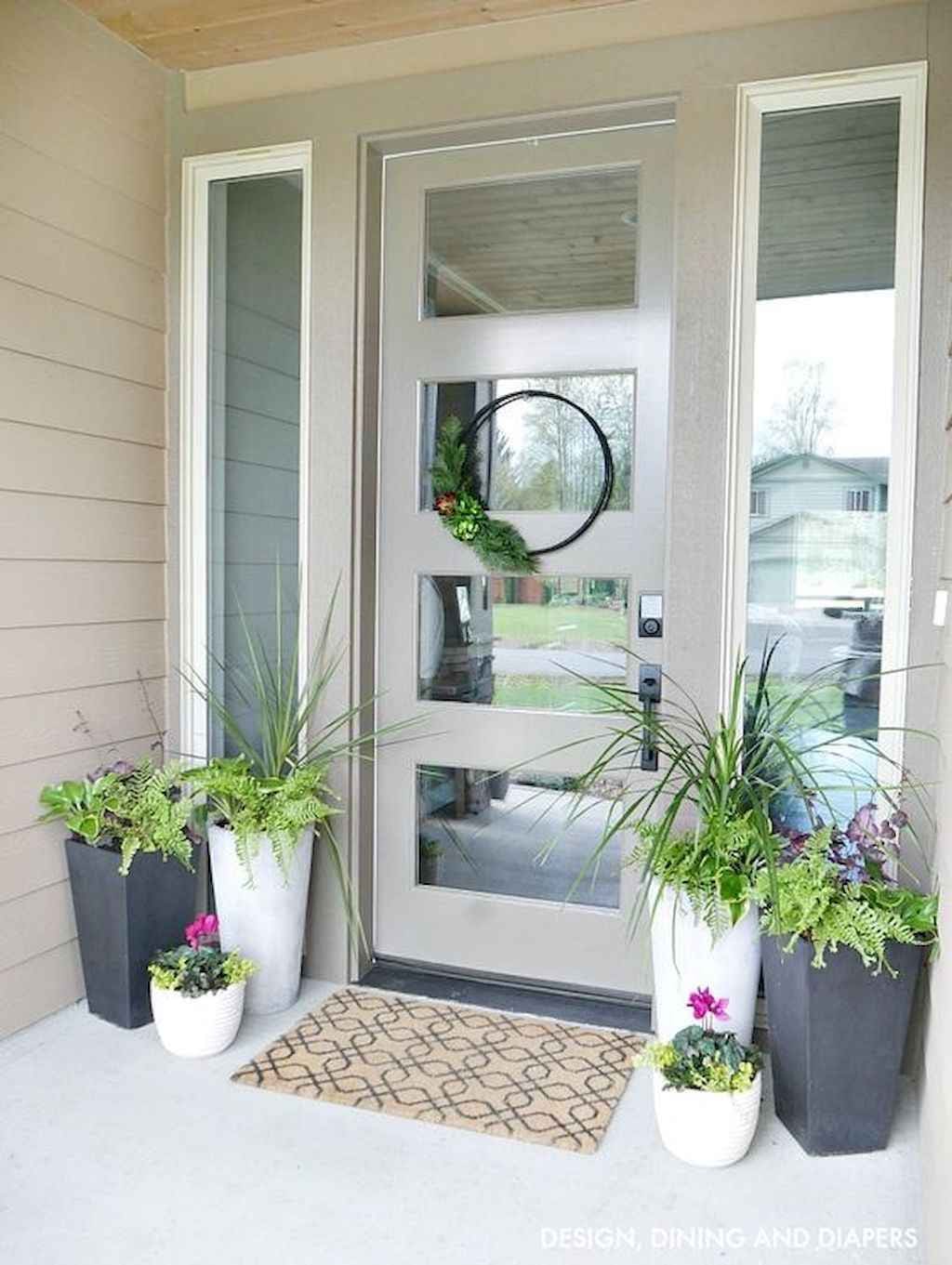 24 beautiful entryway decoration ideas with plants - 83