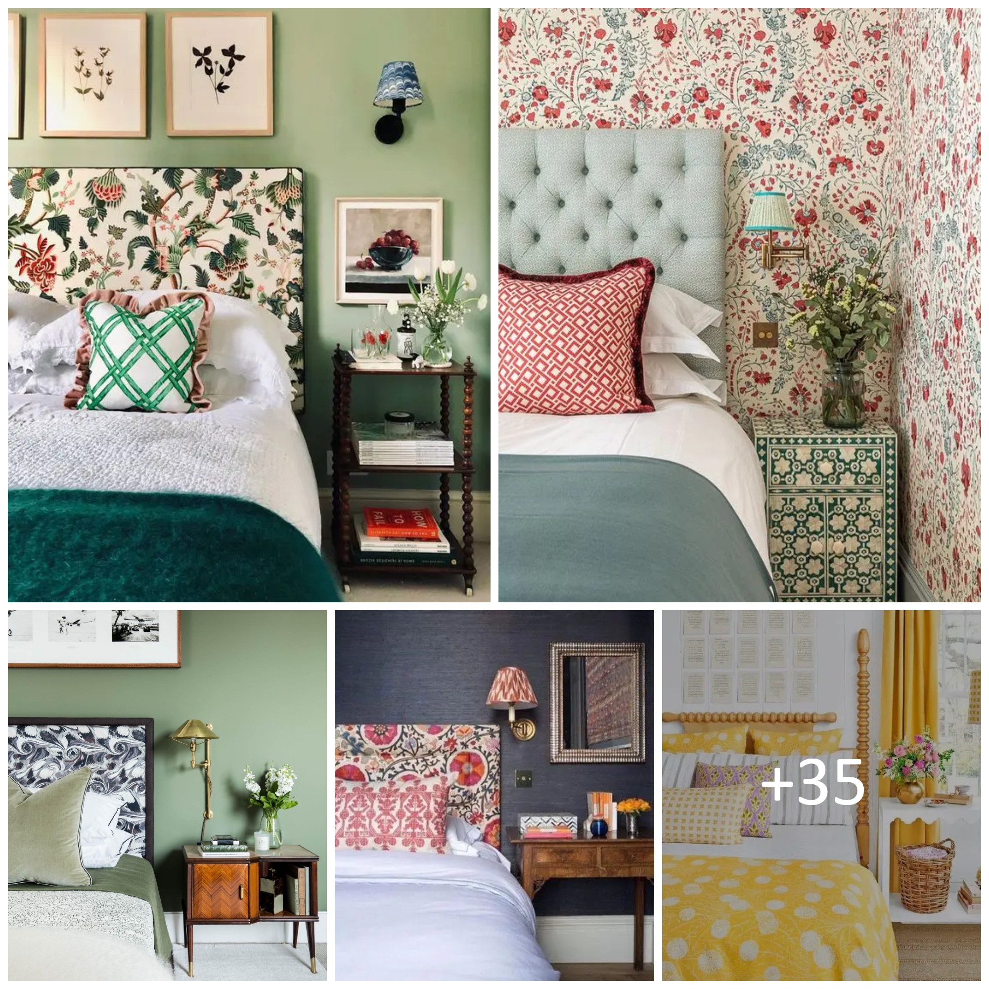Floral Print Bedroom Decor Ideas