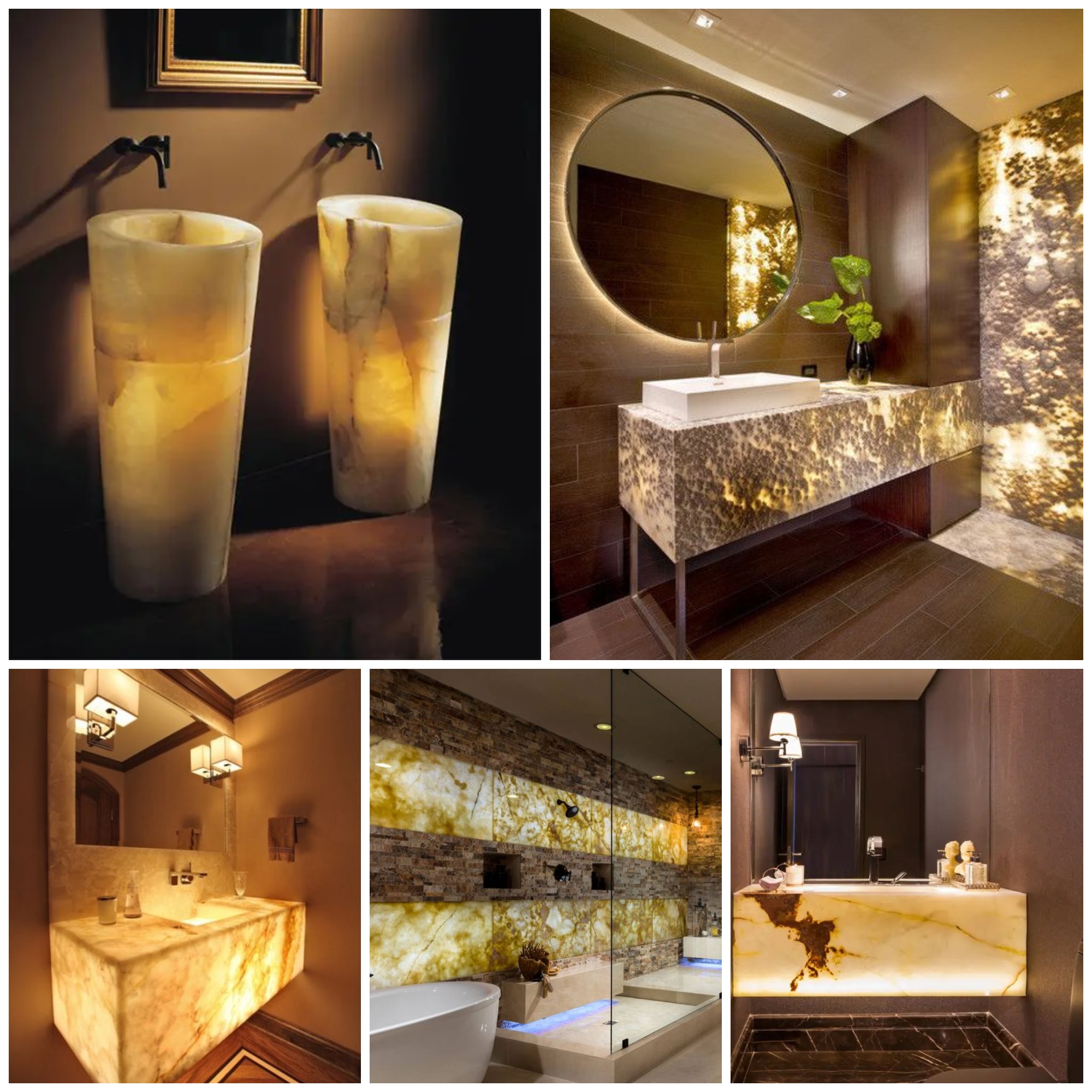 Onyx interior Design, Decor Ideas from Natural Stone Experts