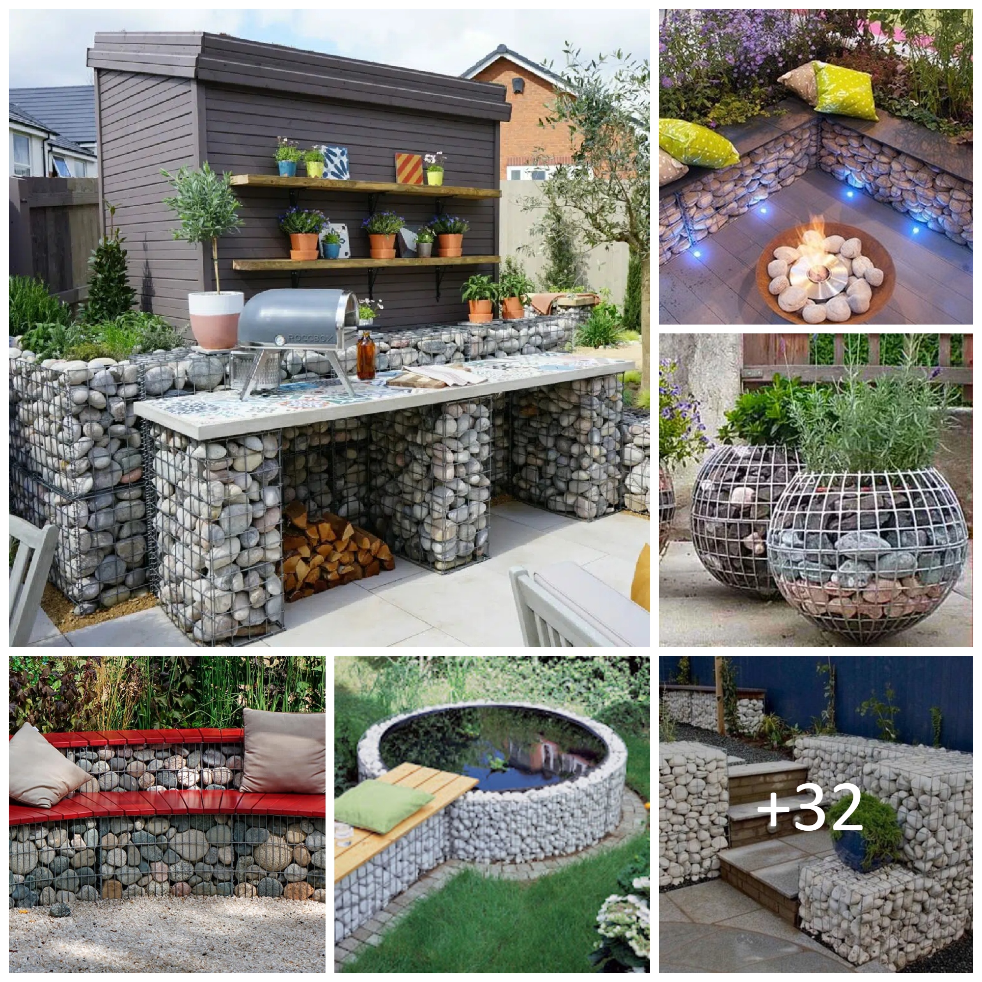 Gorgeous Gabion Ideas For Your Outdoor Space