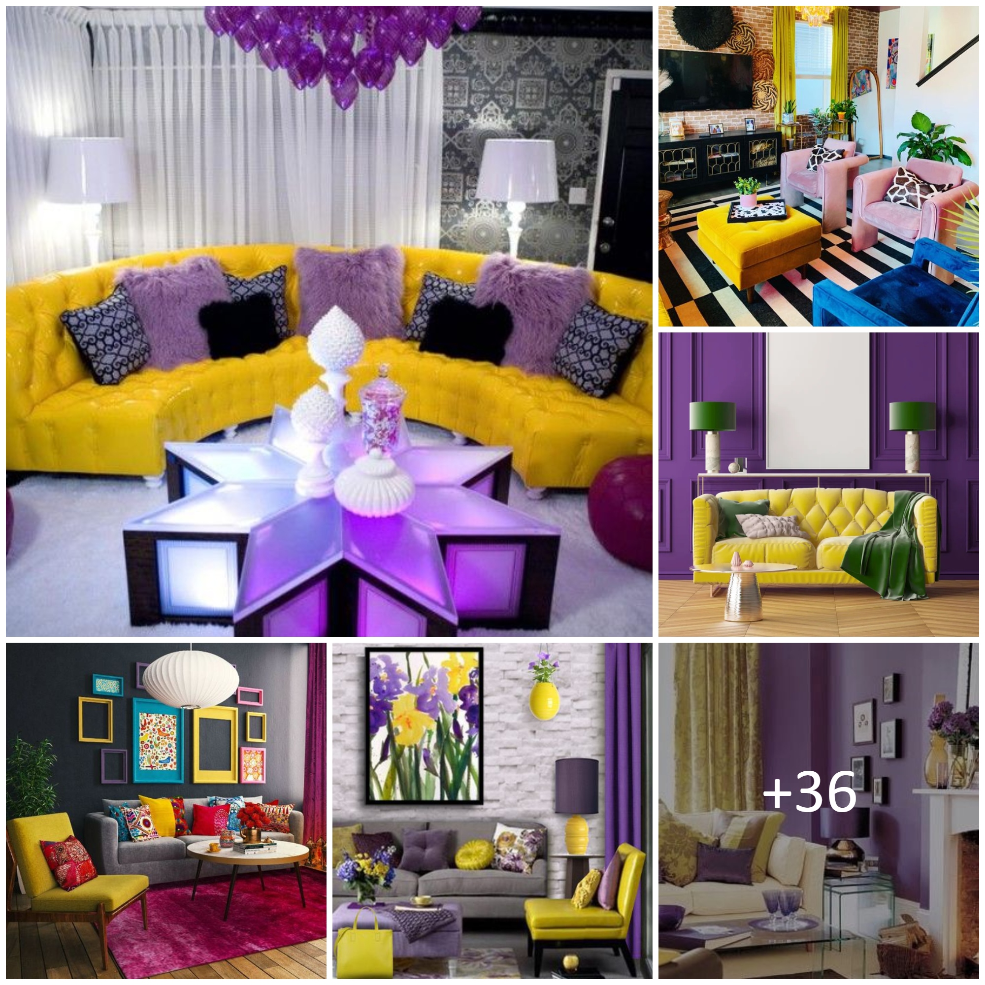 Purple Color Interior Trend